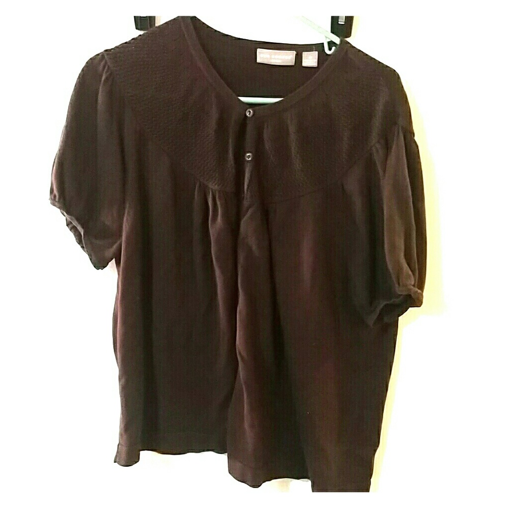 Kim Rogers 2X Brown Top
